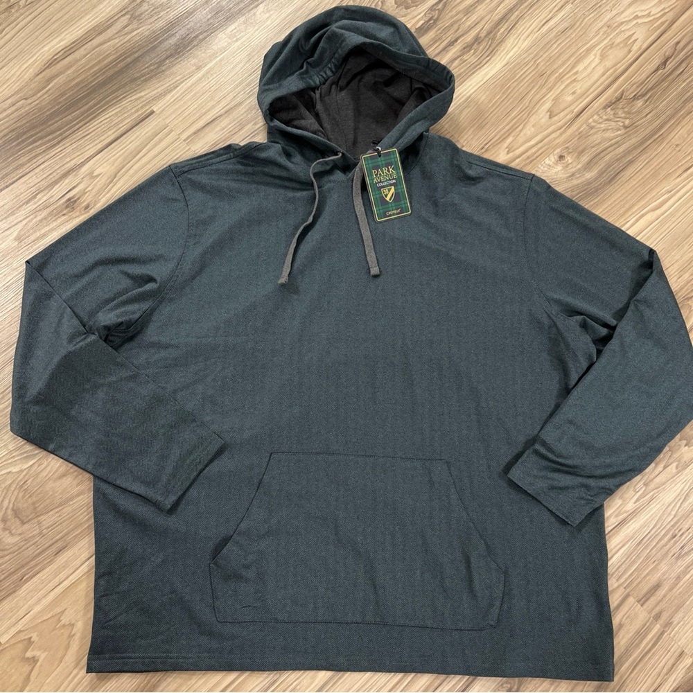 Cremieux Park Avenue Collection Pullover Hoodie Green Men’s XXL $95 NWT